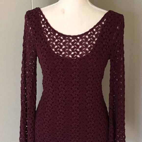 FREE PEOPLE Gorgeous little drop waist dress w/grommets detailing. Cool … - Picture 2 of 6
